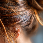 tłuste włosy